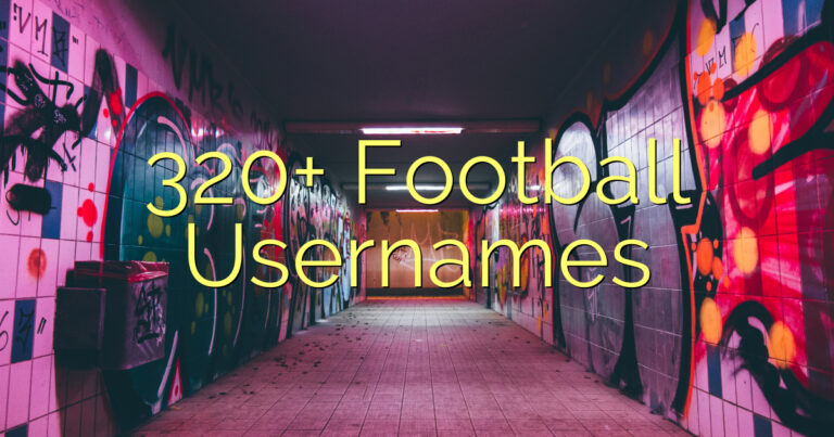 320+ Football Usernames